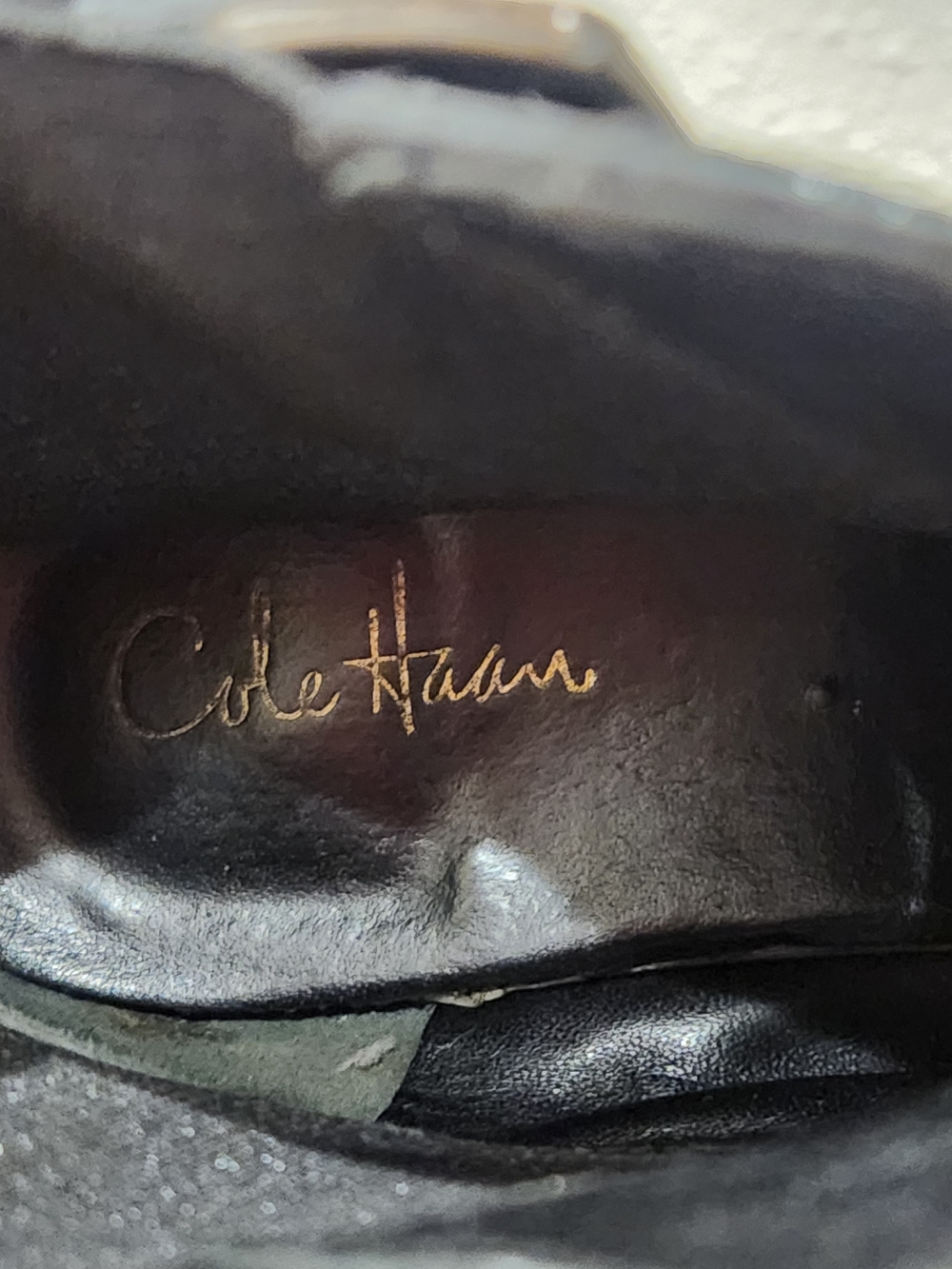 Cole Haan Classic Black Leather Ankle Boots - Picture 7 of 8